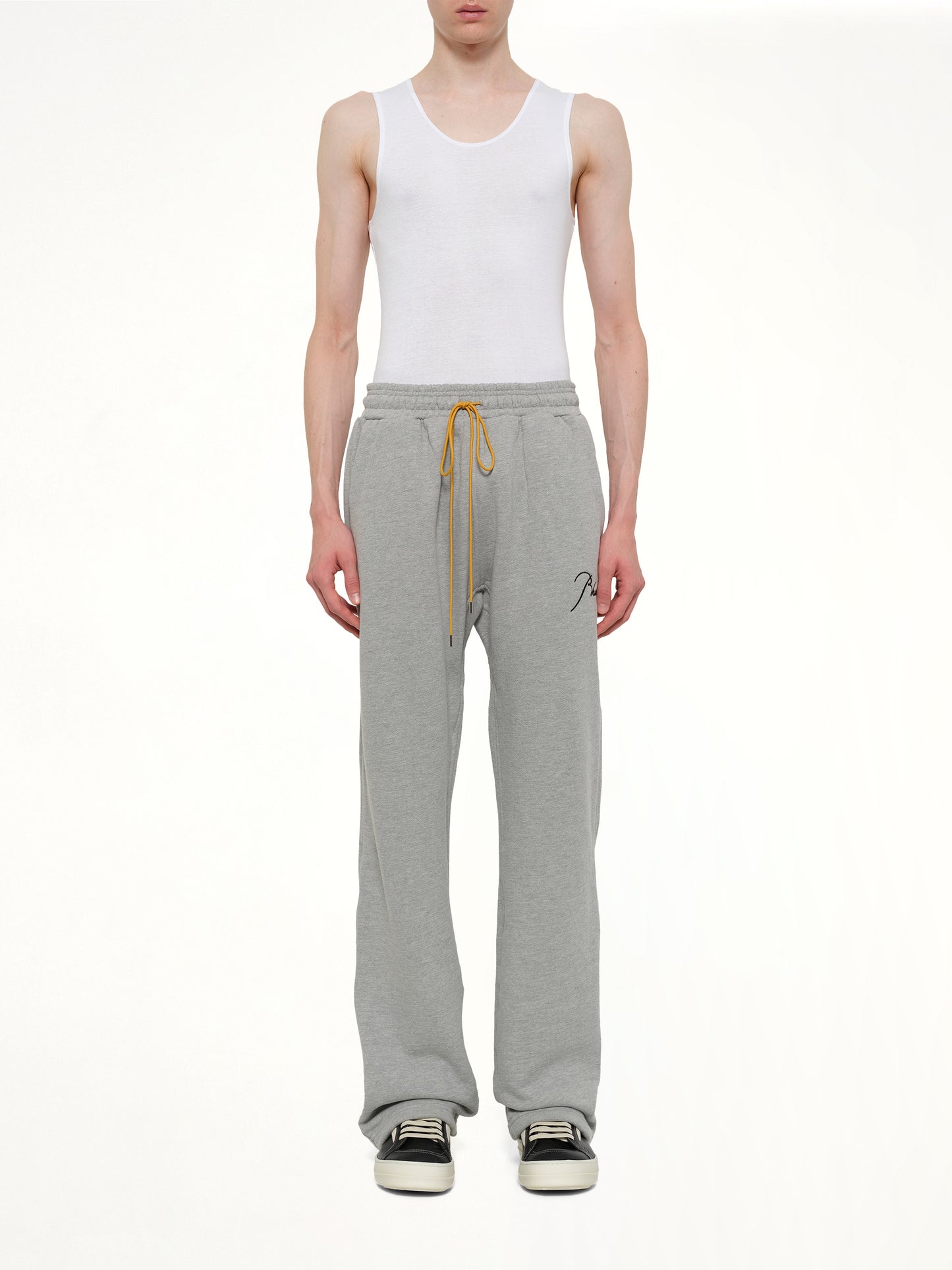 Classique Sweatpant in Heather Grey/Black