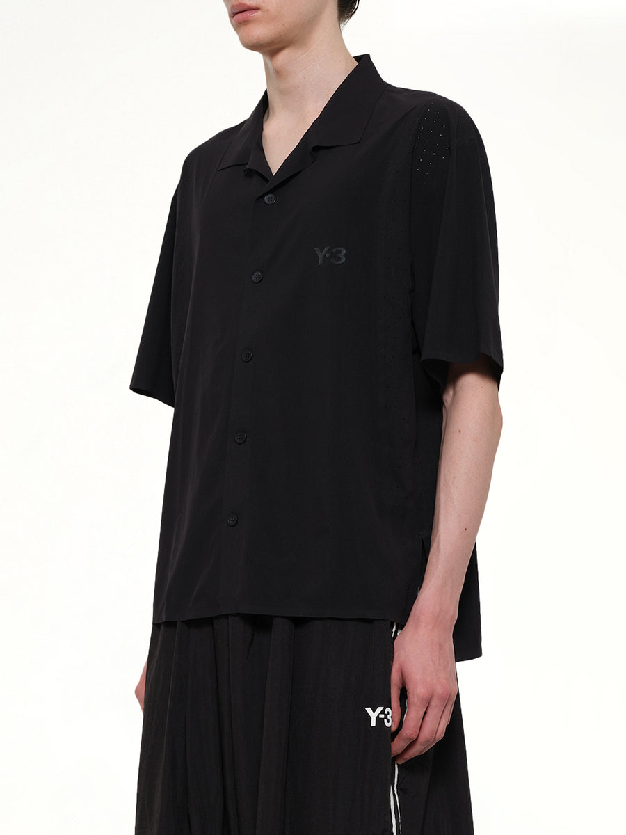 Light Woven Shirt in Black
