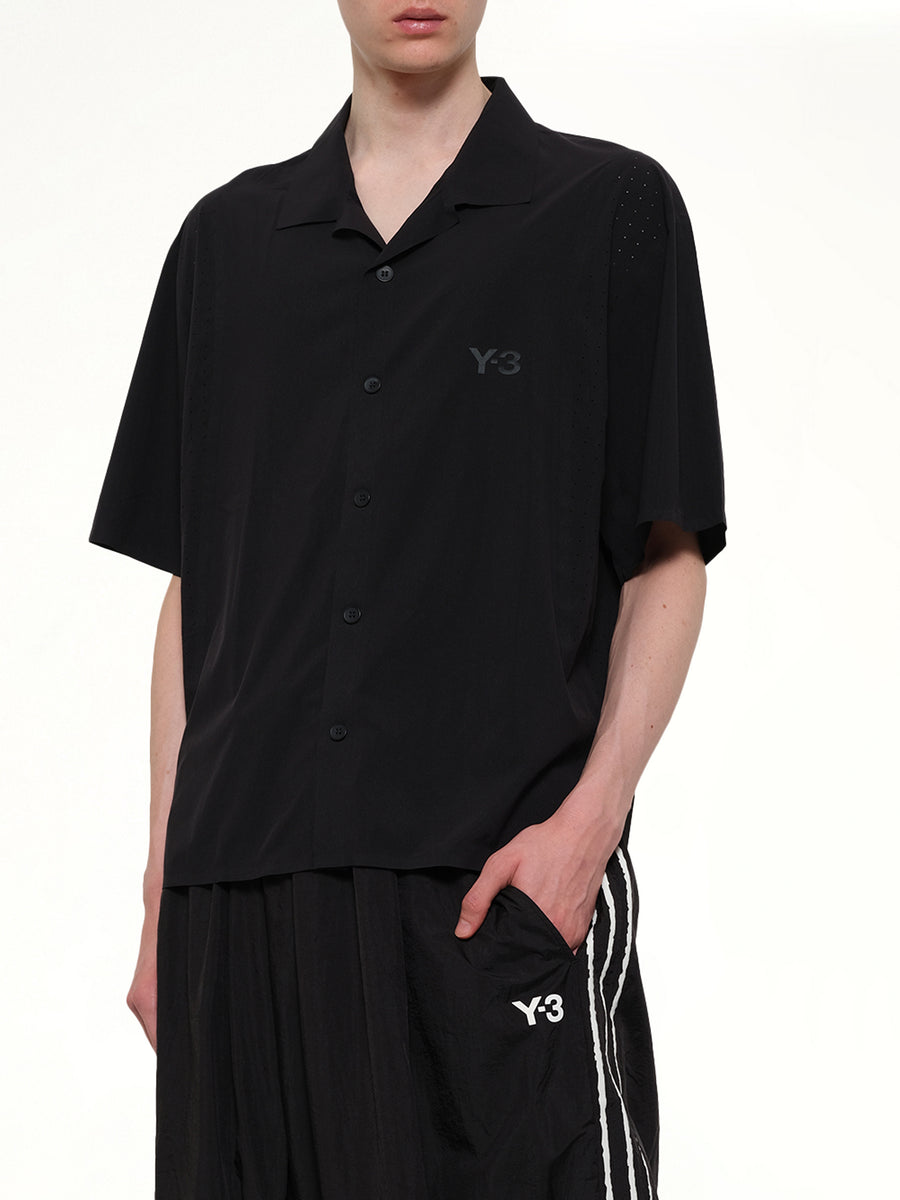 Light Woven Shirt in Black