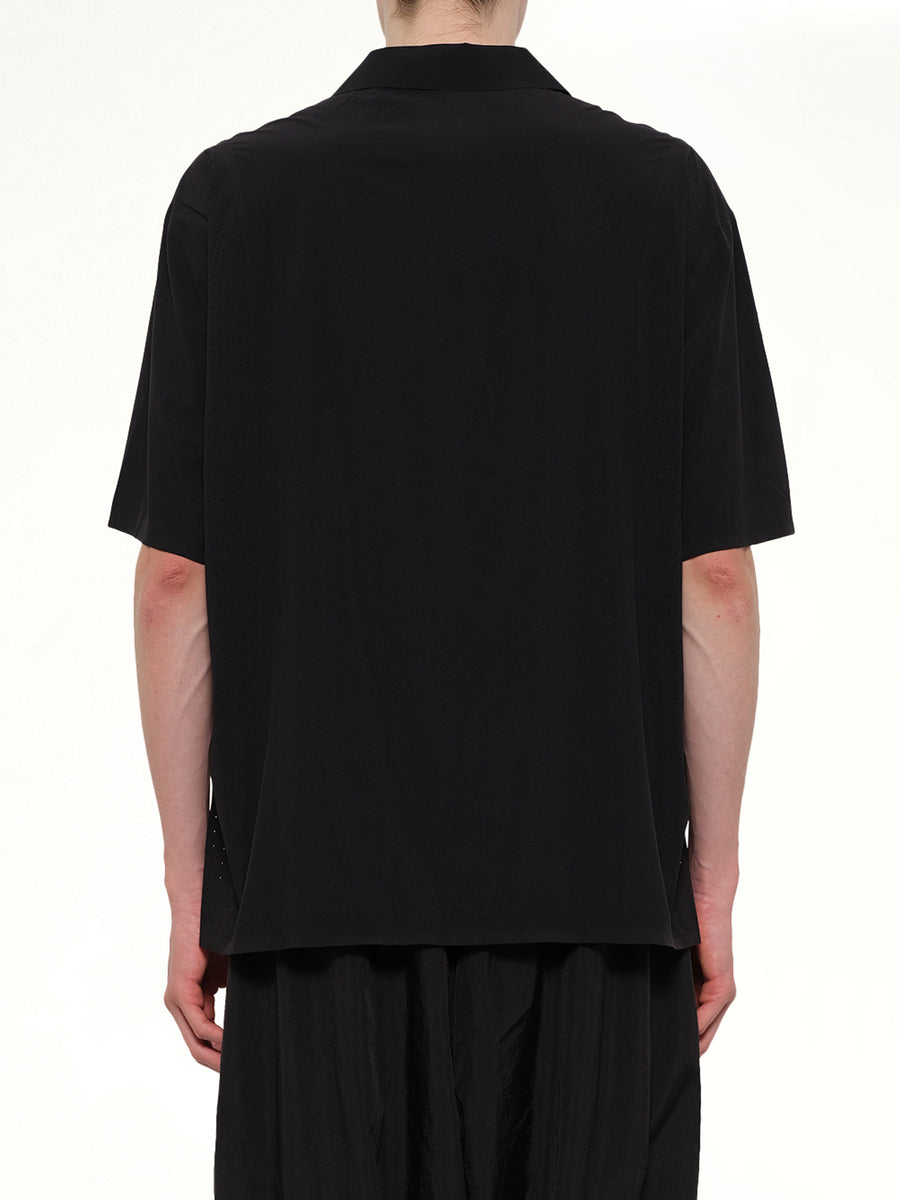 Light Woven Shirt in Black