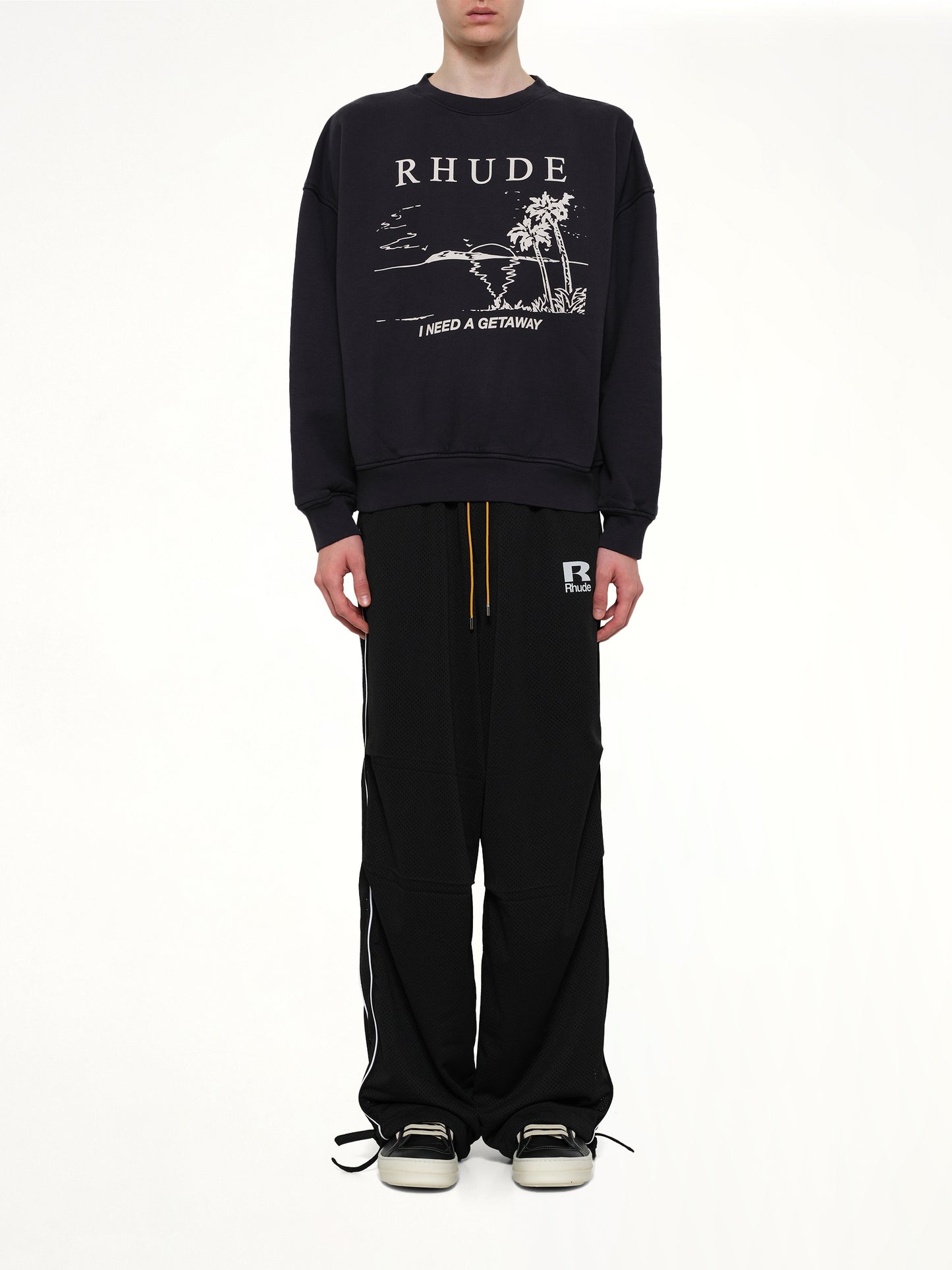 I Need A Getaway Sweatshirt in Vintage Black