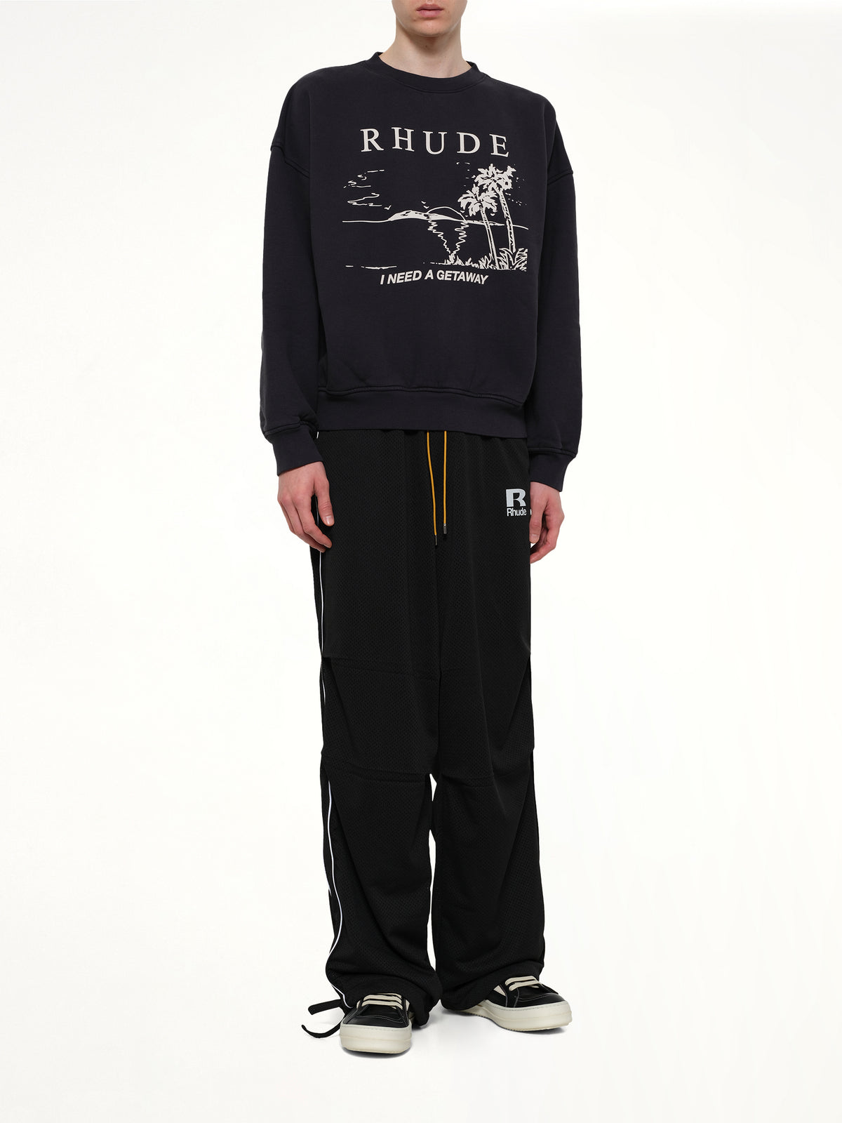 I Need A Getaway Sweatshirt in Vintage Black