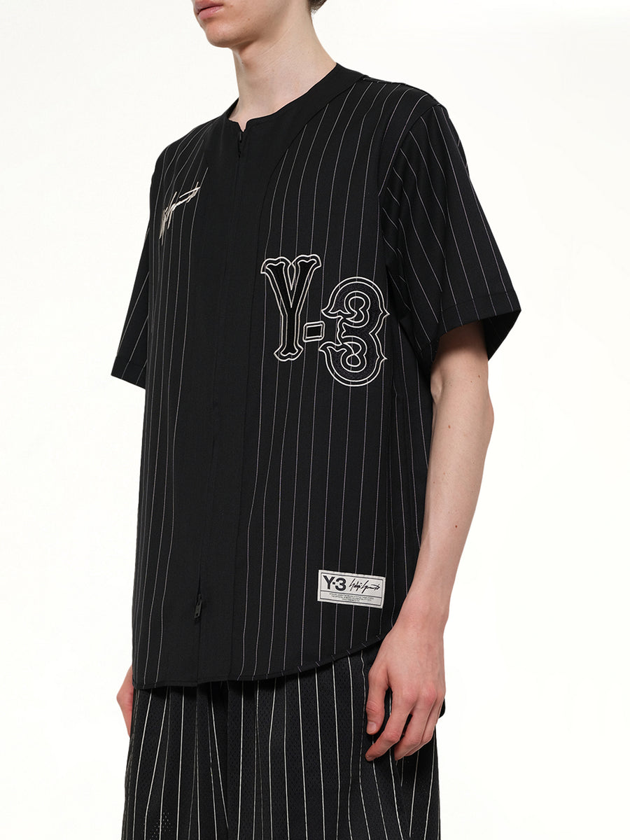 Elite 5 Baseball Top in Black