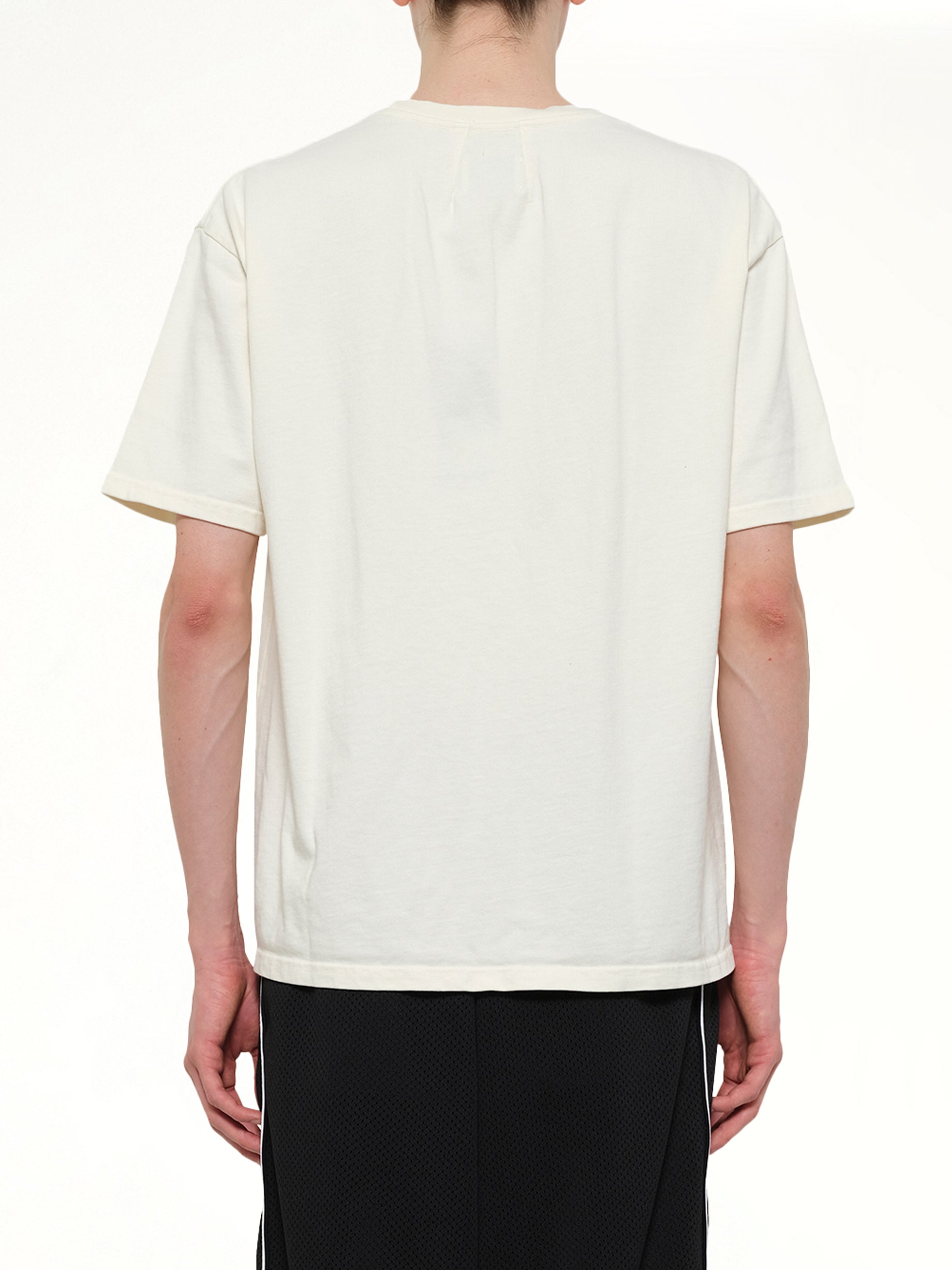 Rhude Regatta Club T-Shirt in Vintage White/Black