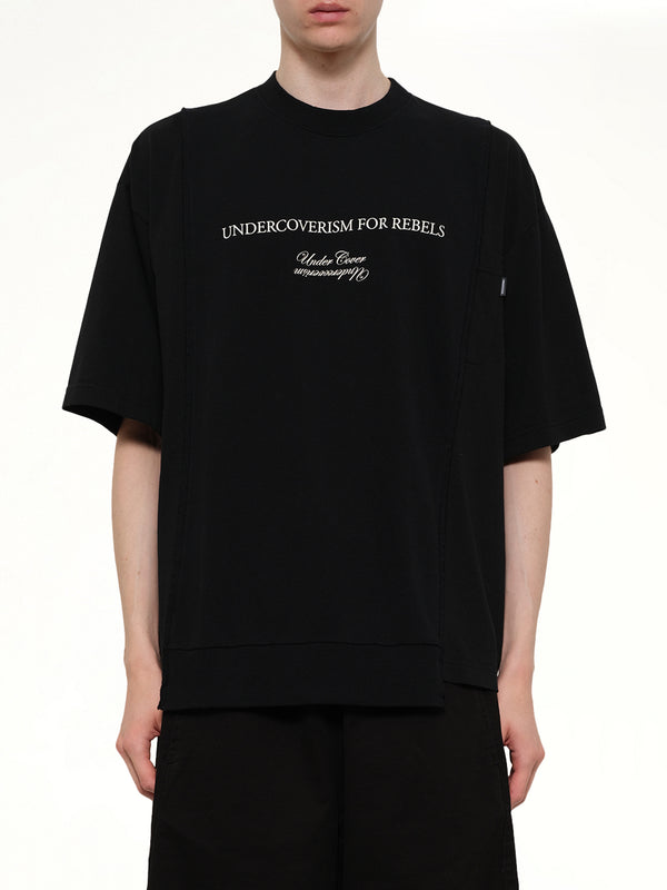 Undercoverism for Rebel T-Shirt in Black