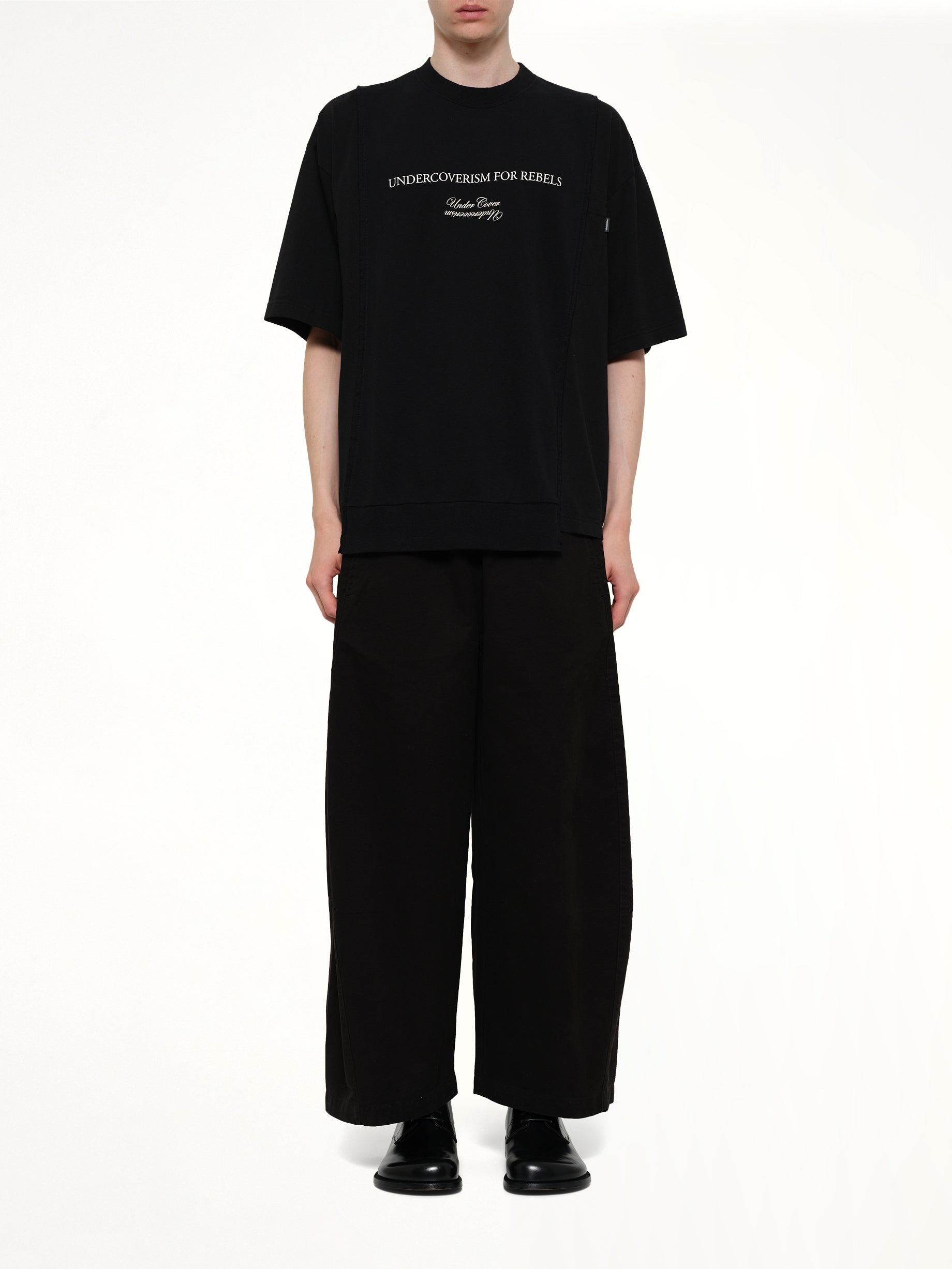 Undercoverism for Rebel T-Shirt in Black