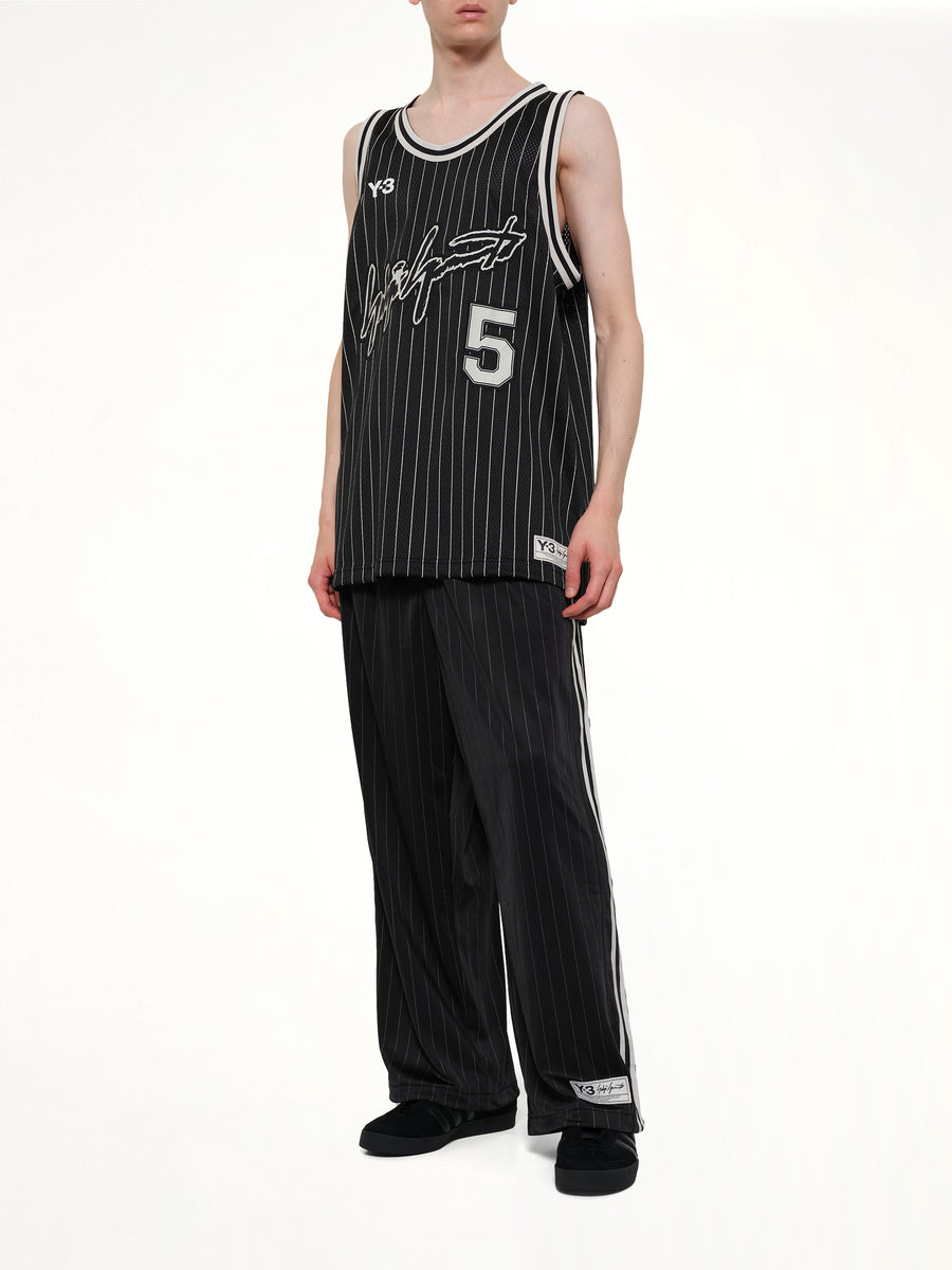 Elite 5 Basketball Jersey in Black