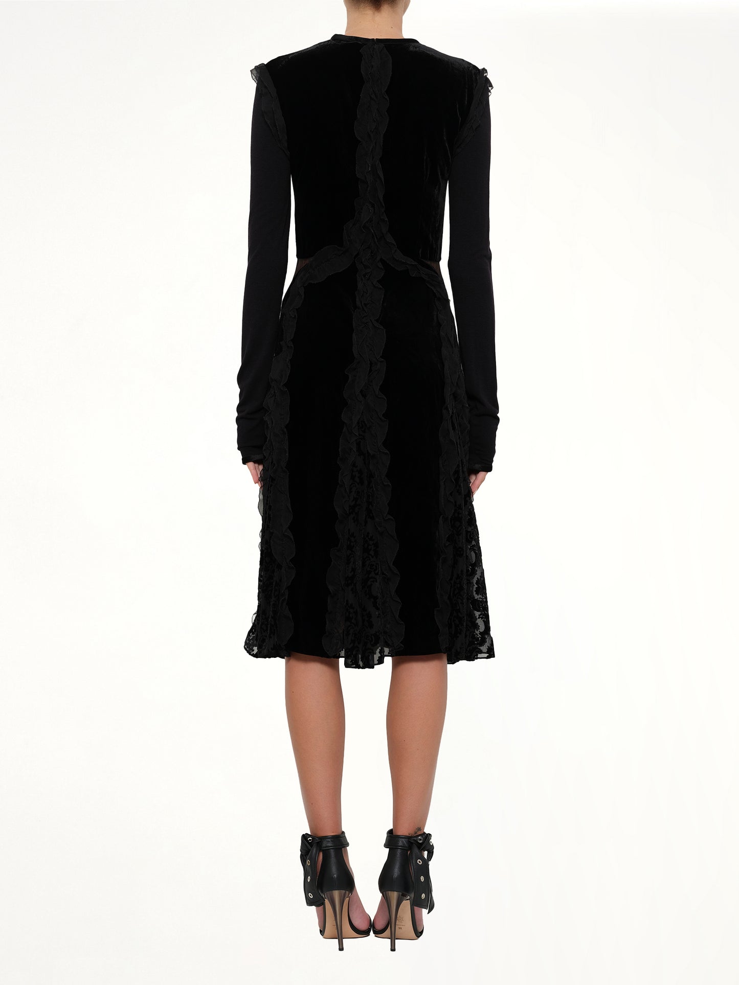 Podium Long Dress in Black
