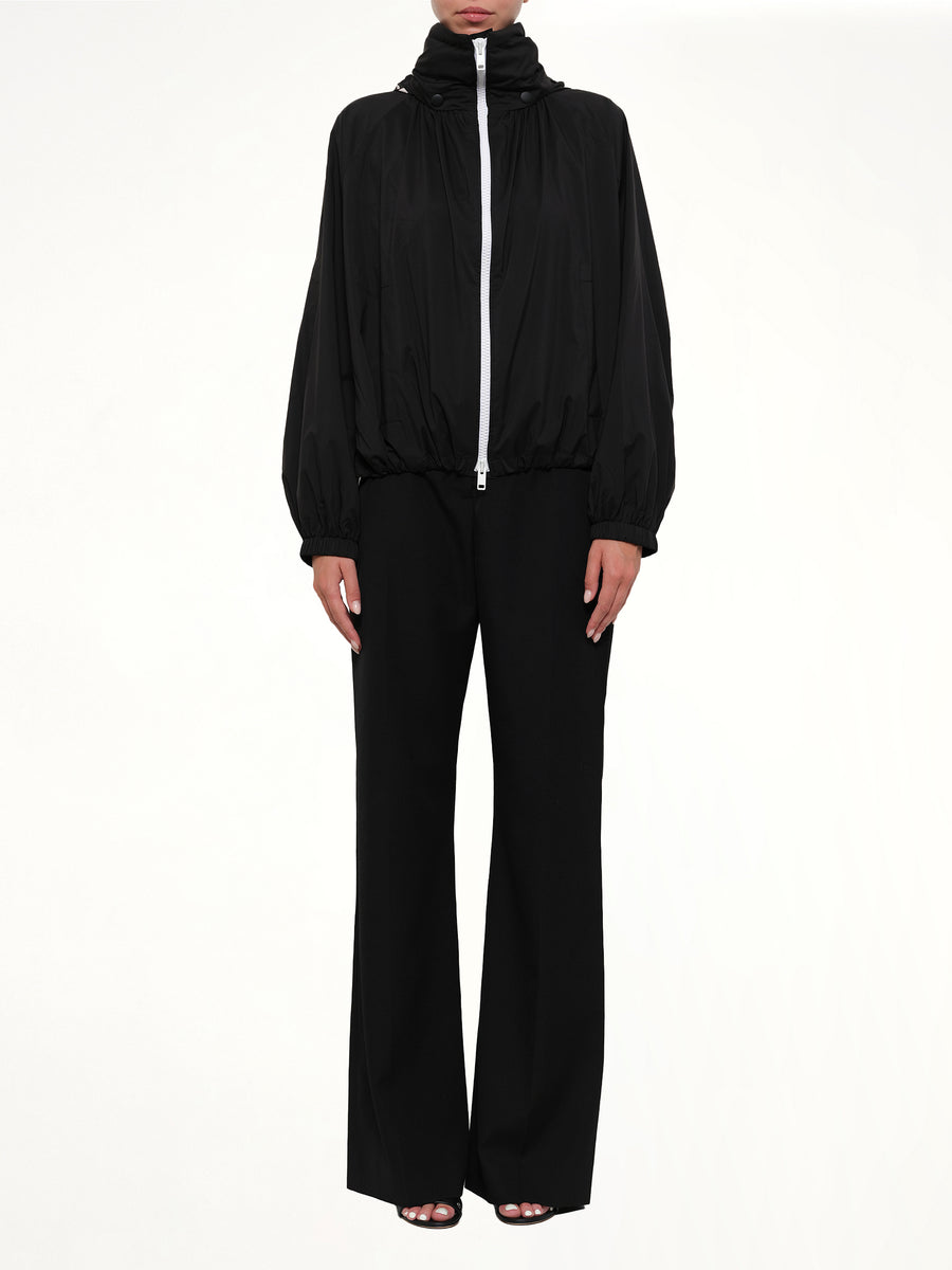 Hood Windbreaker in Black