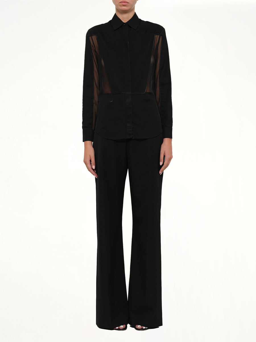 Mesh Shirt in Black