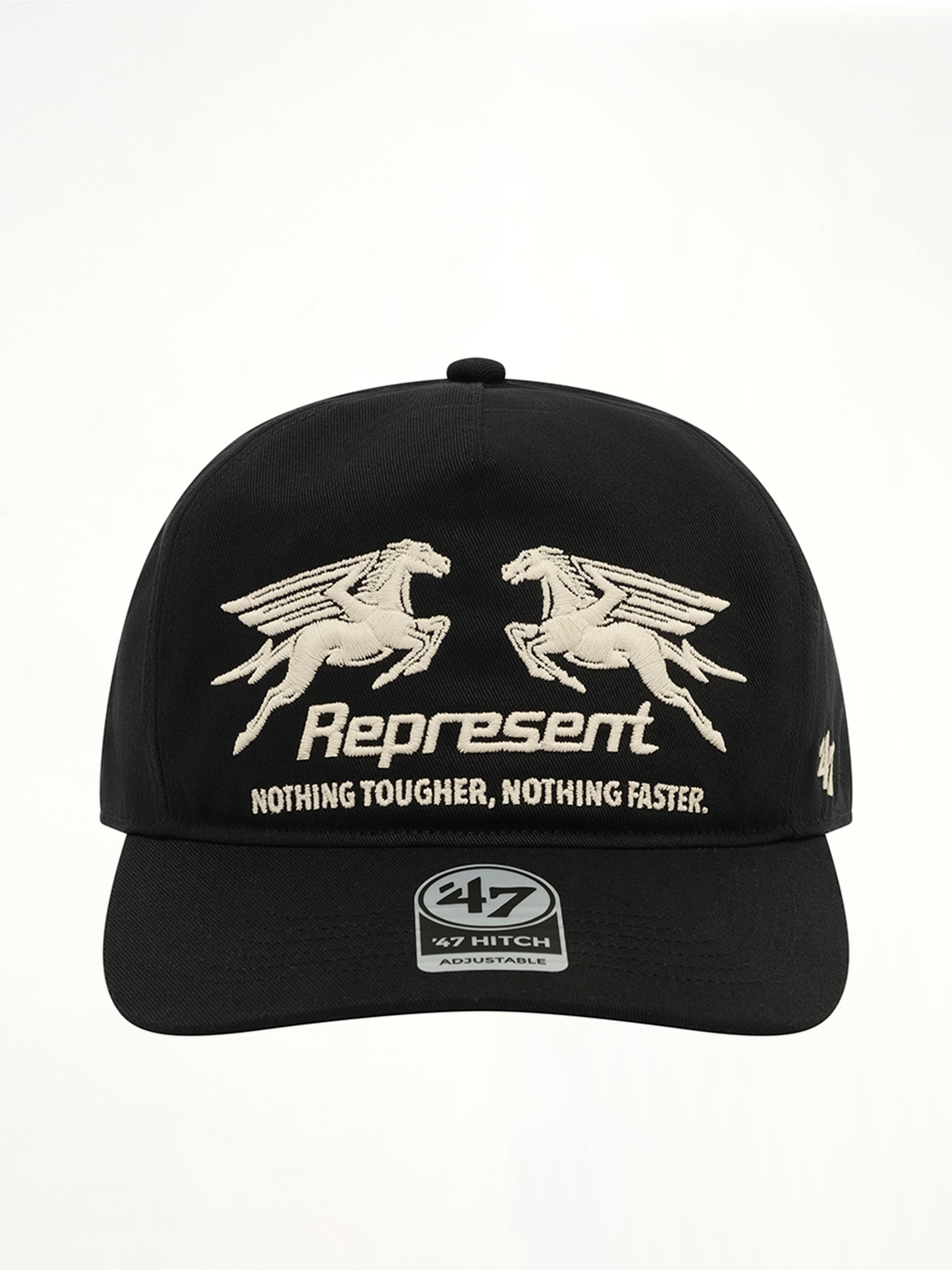Nothing Tougher Cotton Cap in Jet Black
