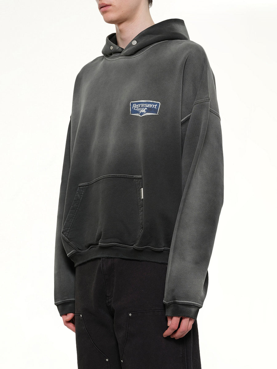 Nothing Faster Hoodie in Stained Black