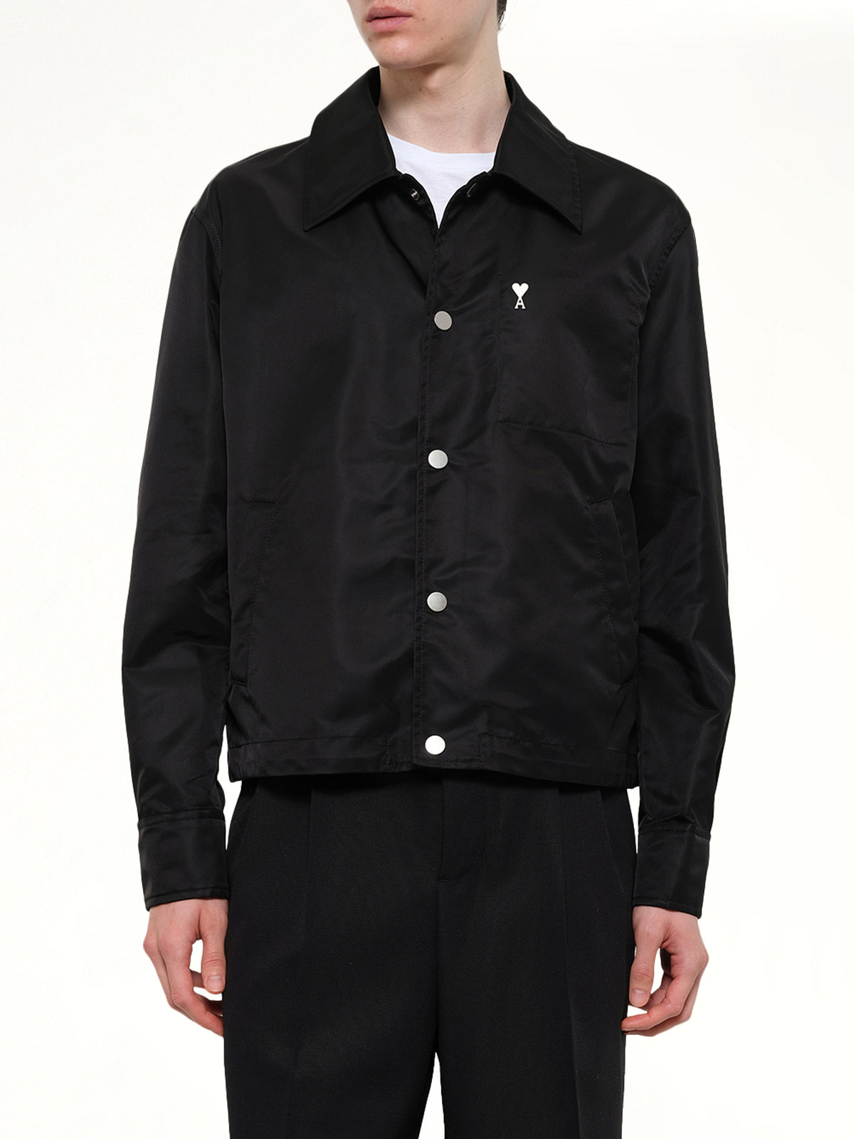 Ami De Coeur Coach Jacket in Black