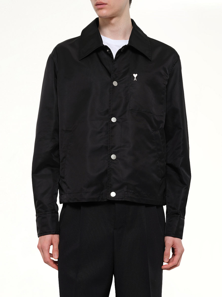 Ami De Coeur Coach Jacket in Black