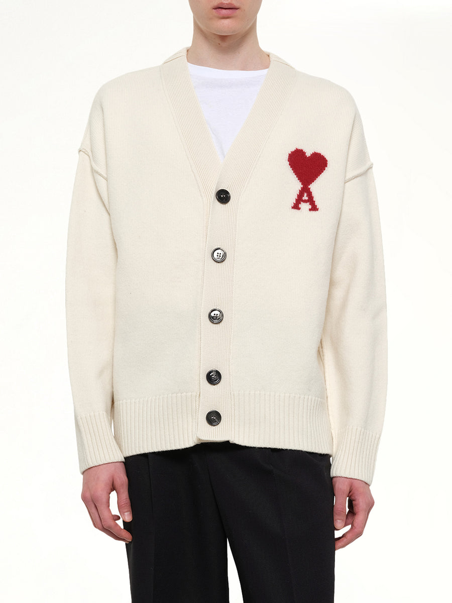 Ami De Coeur Cardigan in White