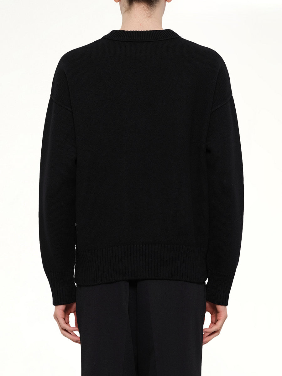 Ami De Coeur Sweater in Black