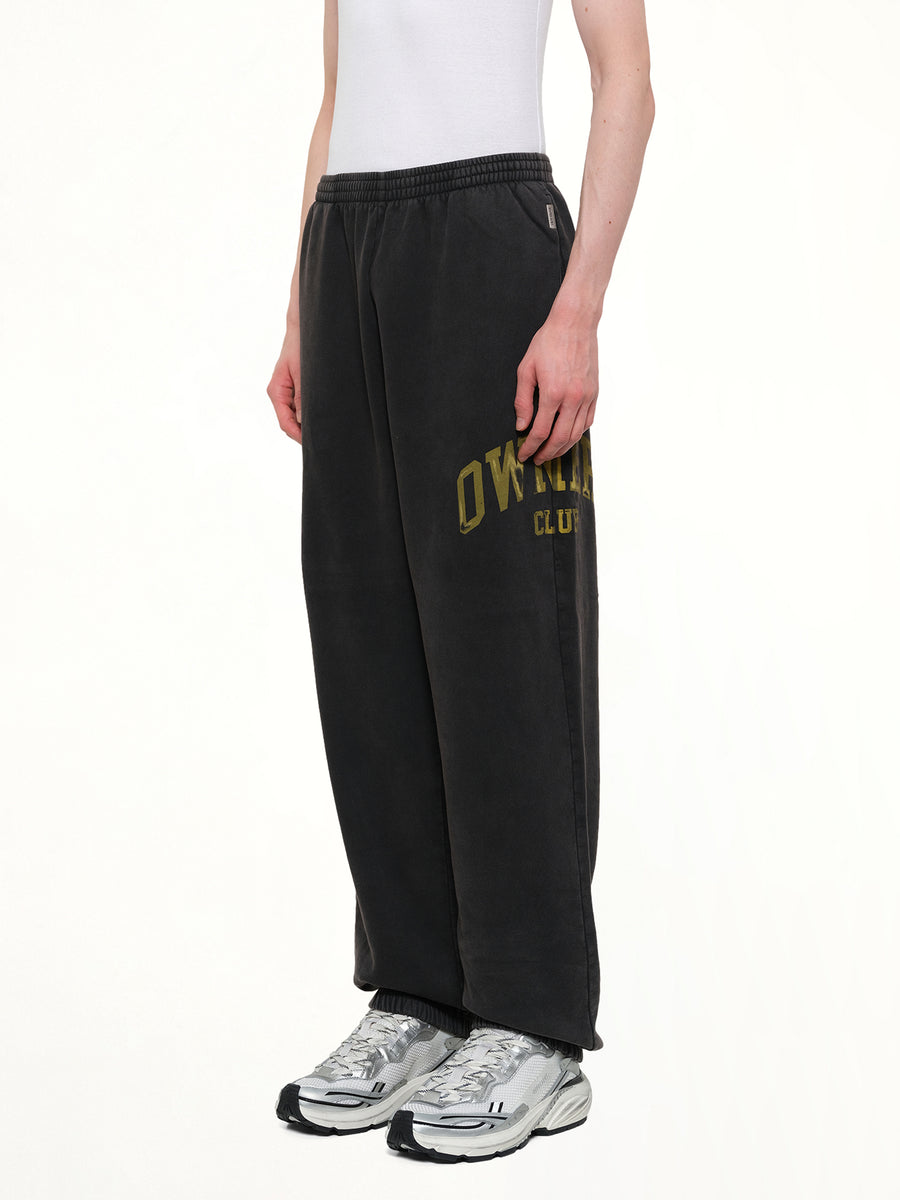 Represent Owners Club Sweatpant in Faded Black