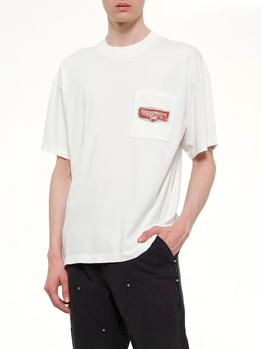 Nothing Faster T-Shirt in Flat White