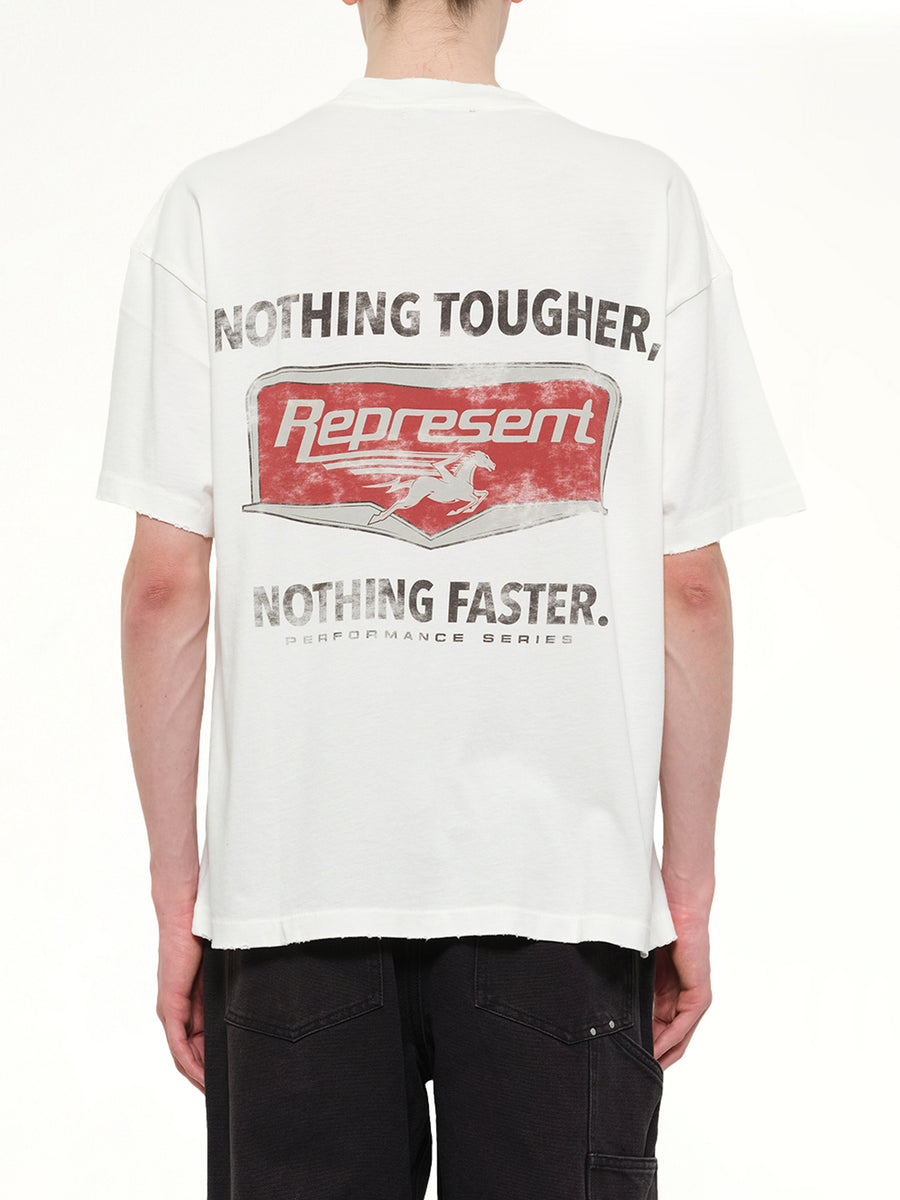Nothing Faster T-Shirt in Flat White