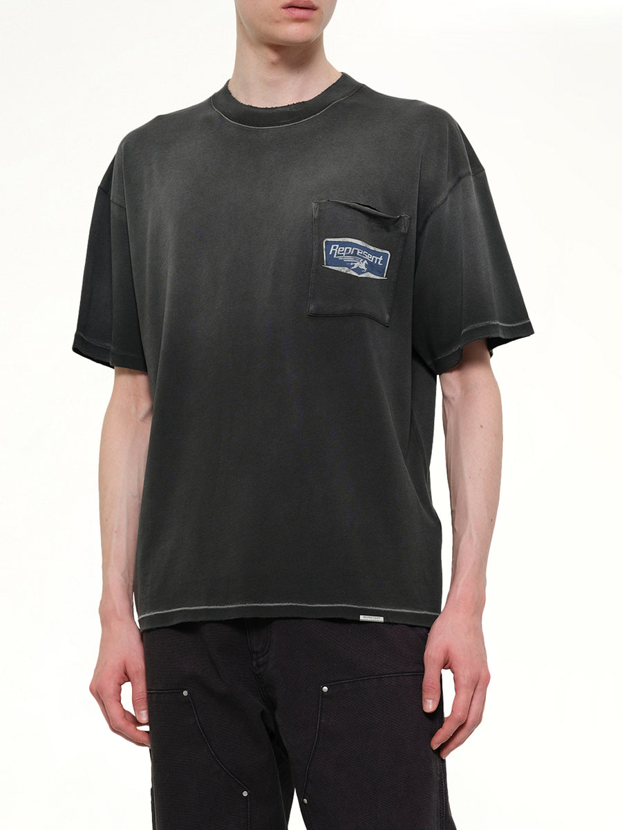 Nothing Faster T-Shirt in Stained Black