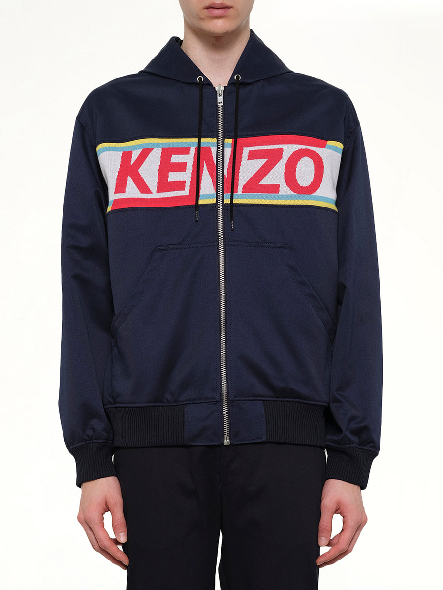 Hyper Logo Jacket in Navy