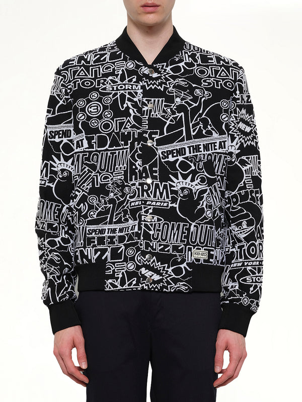Bomber Jacket in Black
