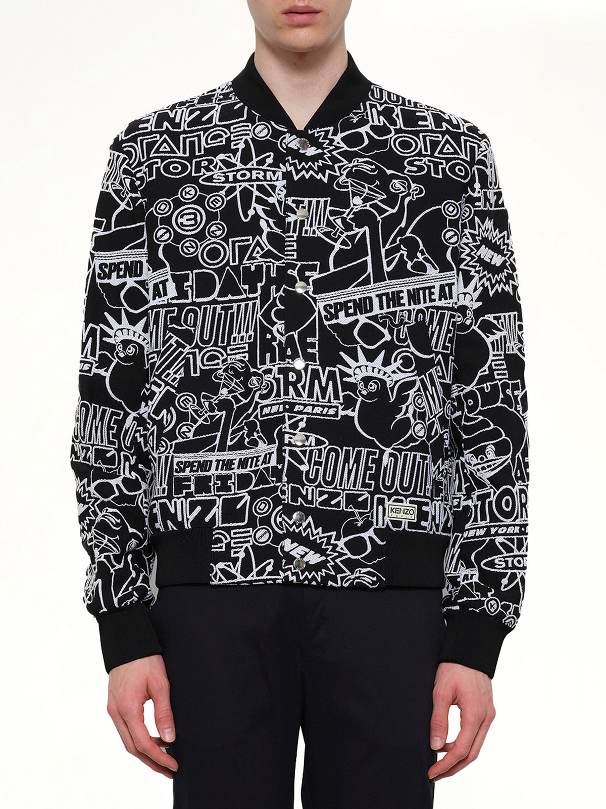 Bomber Jacket in Black