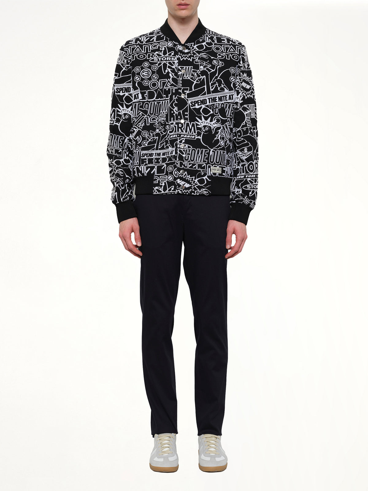 Bomber Jacket in Black
