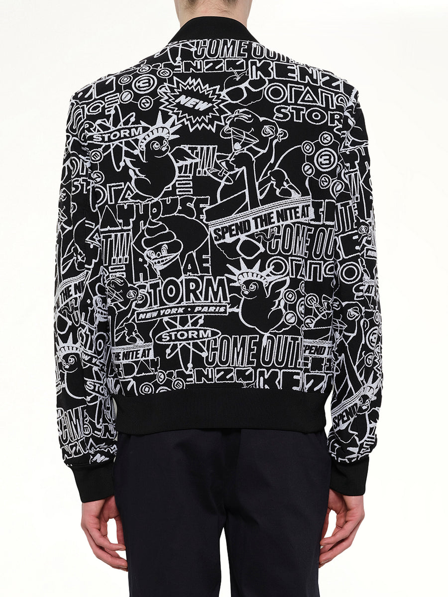 Bomber Jacket in Black