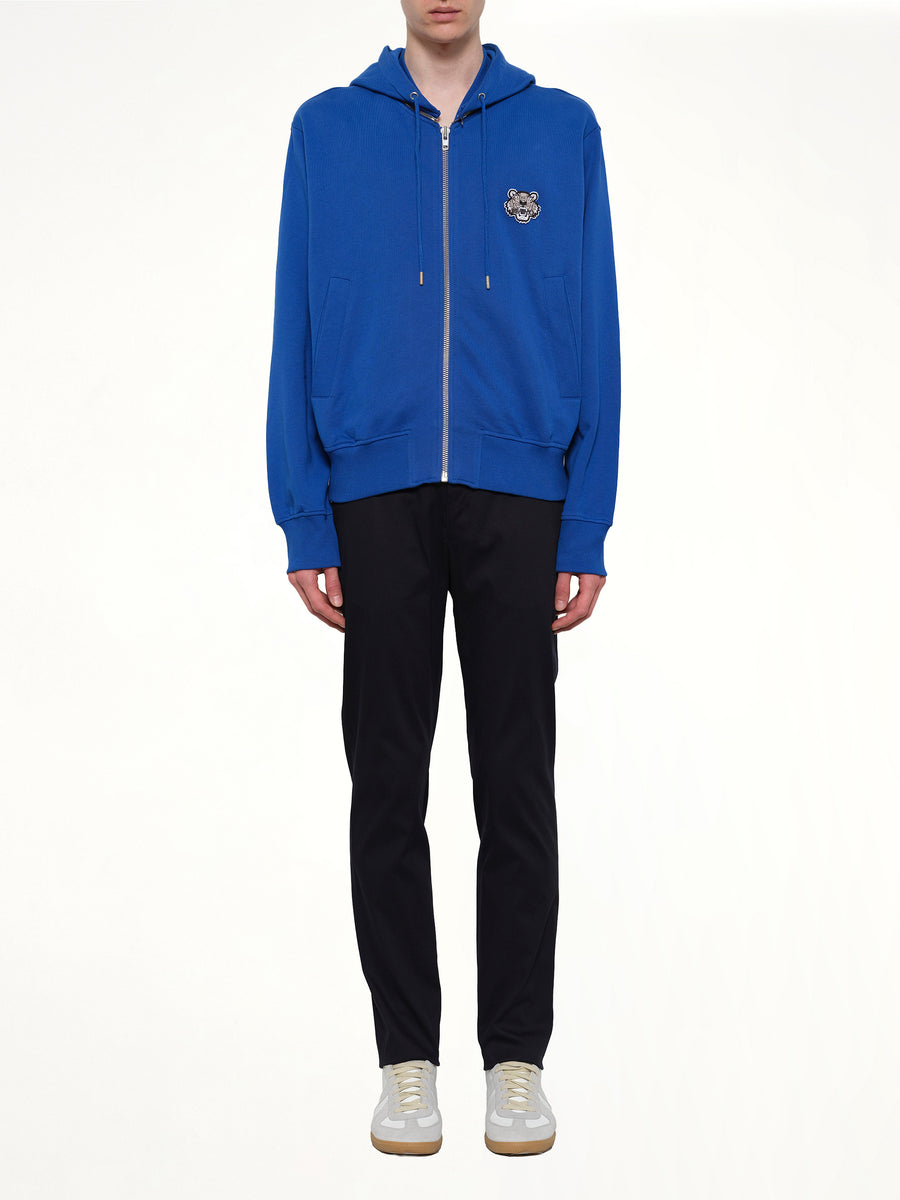 Tiger Hoodie Blouson in Blue