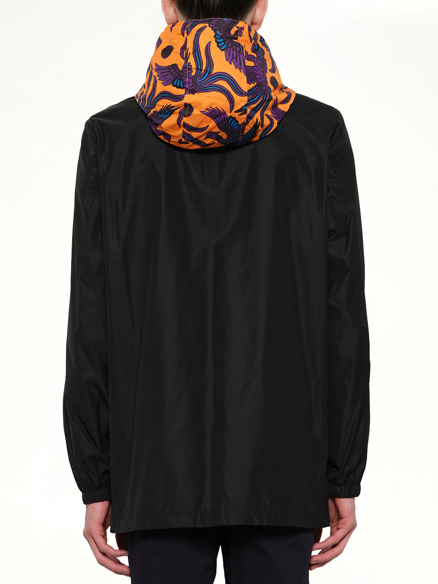 Logo Coach Jacket in Black
