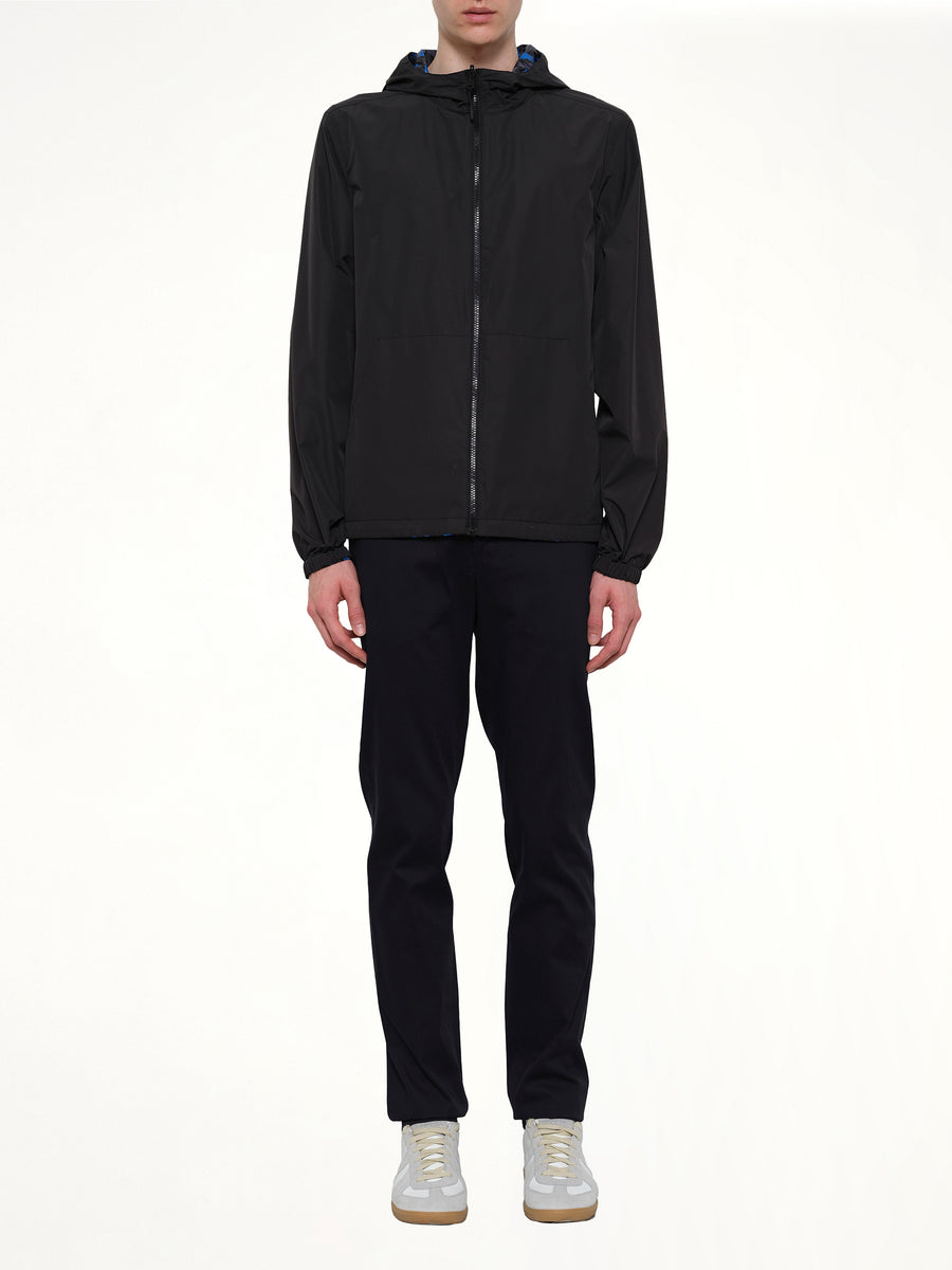 Reversible Windbreaker in Black