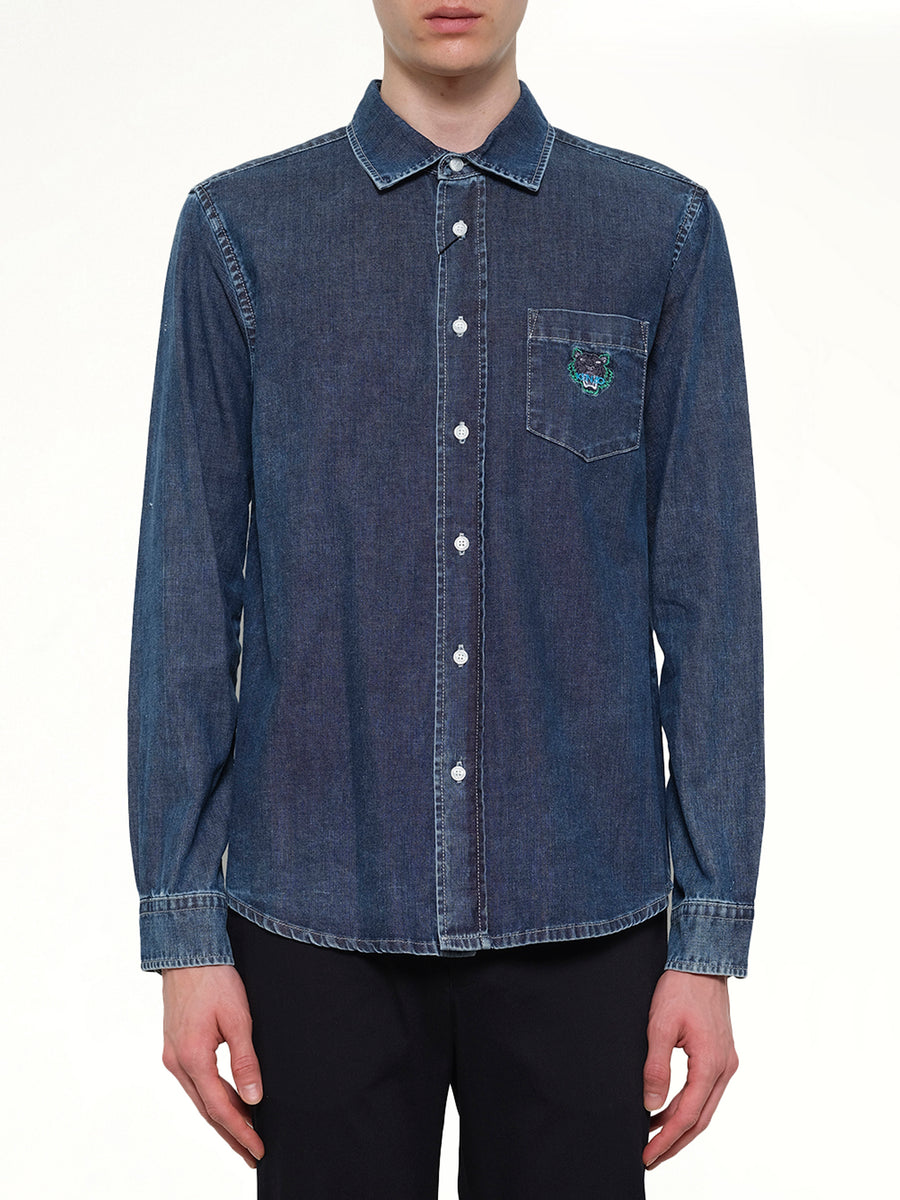 Classic Tiger Shirt in Navy