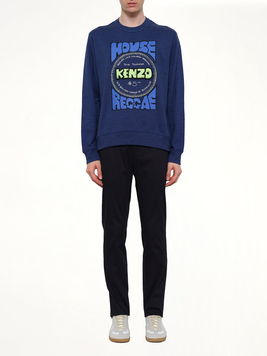 Logo Sweatshirt In Blue
