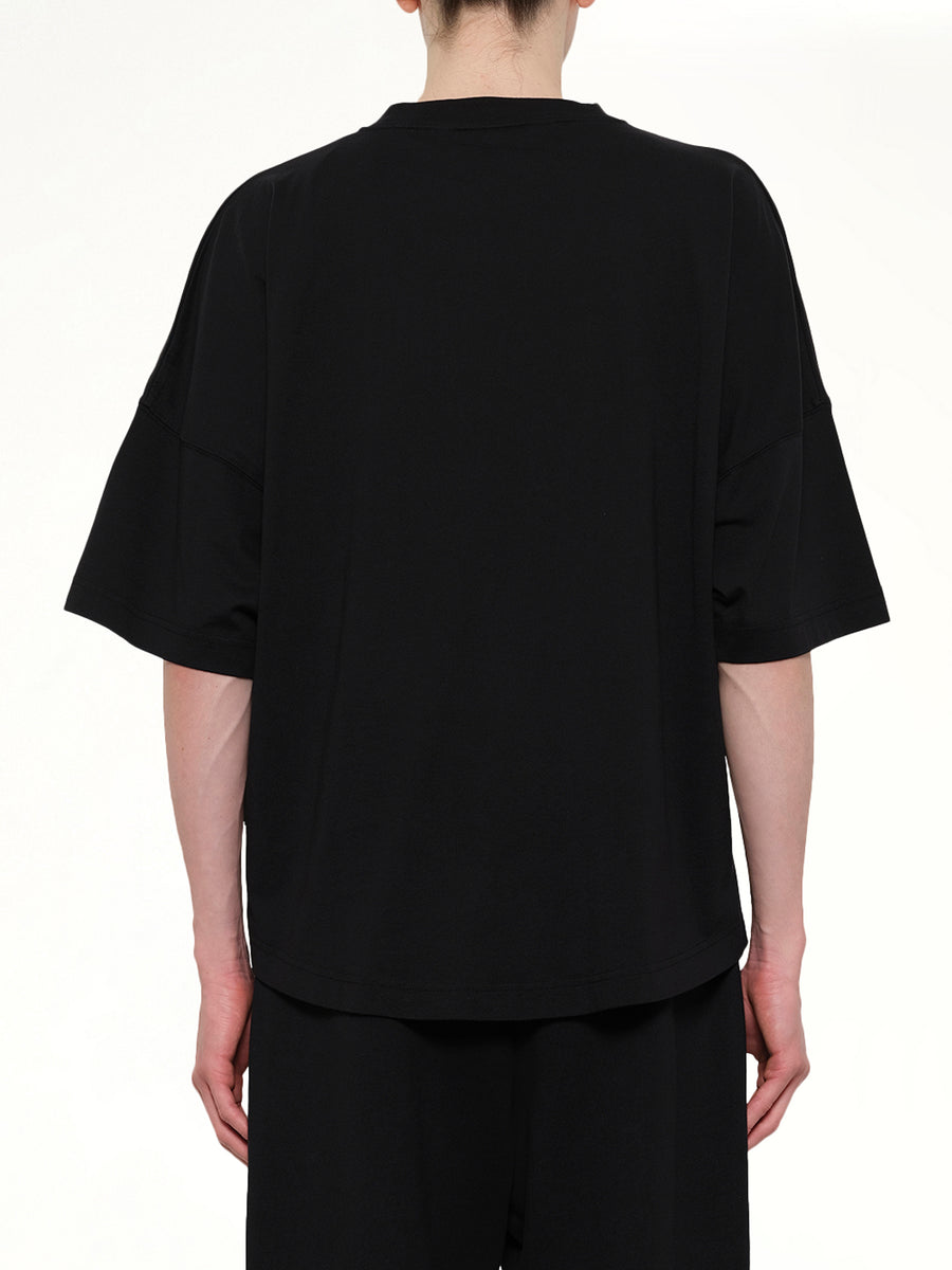 Bear Over T-Shirt in Black/Brown