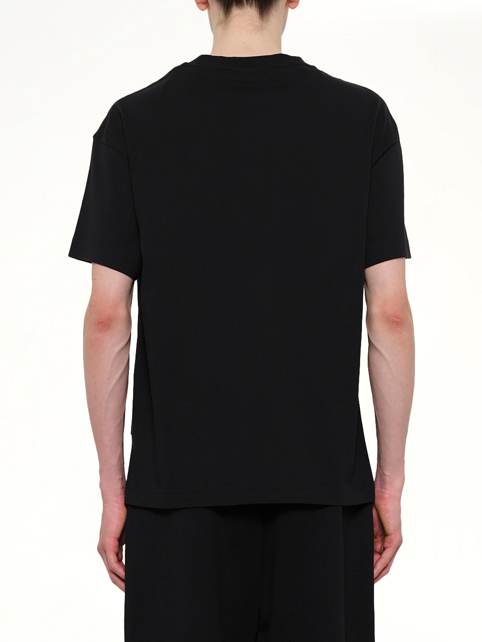Bear Regular T-Shirt in Black/Brown