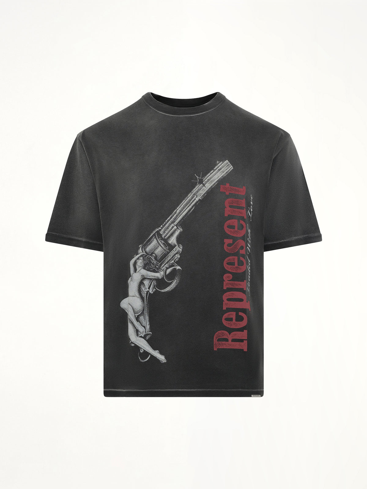 Loaded With Love T-Shirt in Stained Black