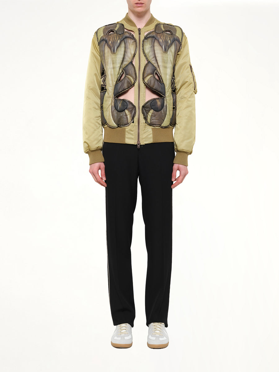 Bomber Jacket in Bronze