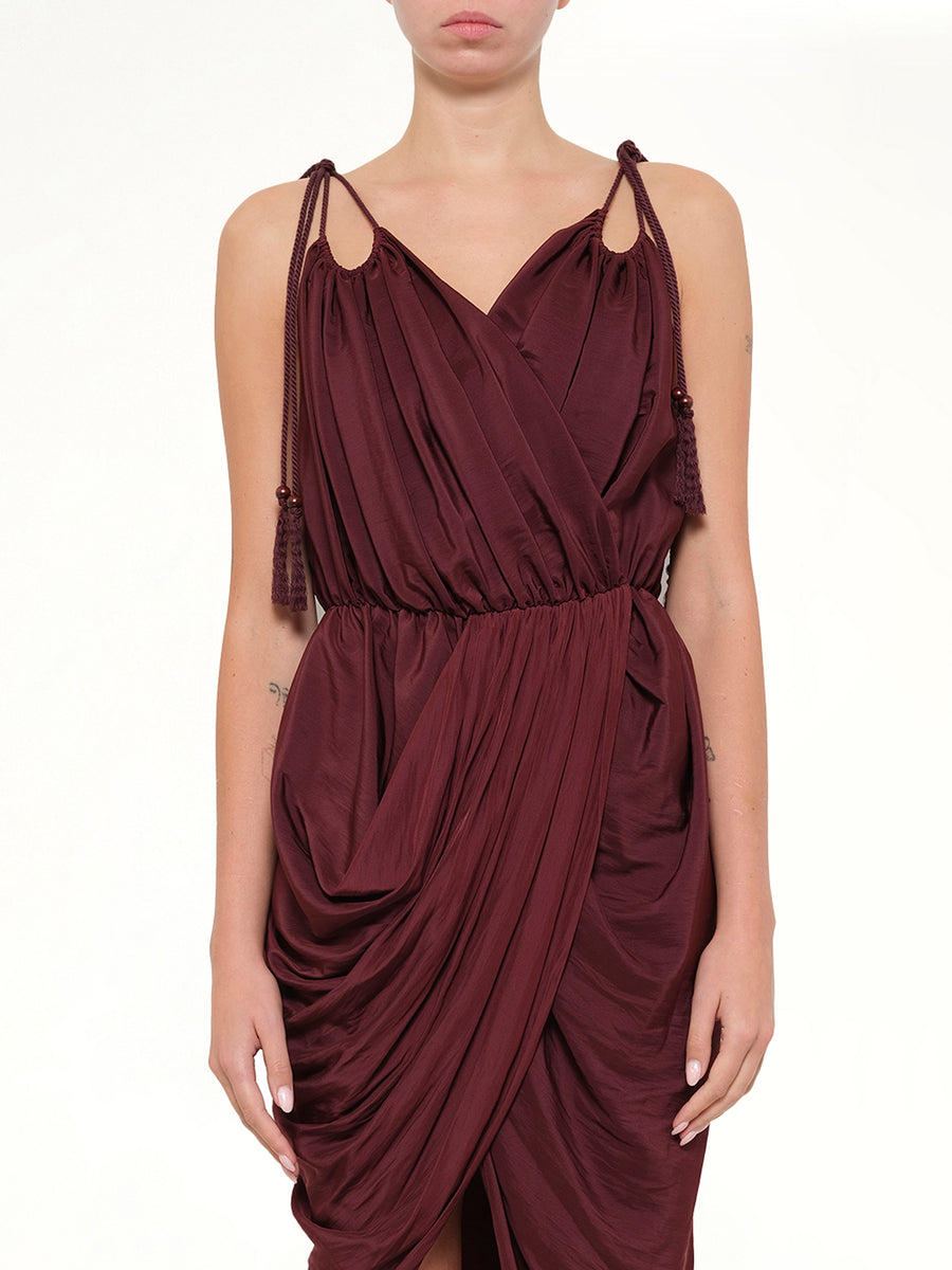 Dress in Burgundy