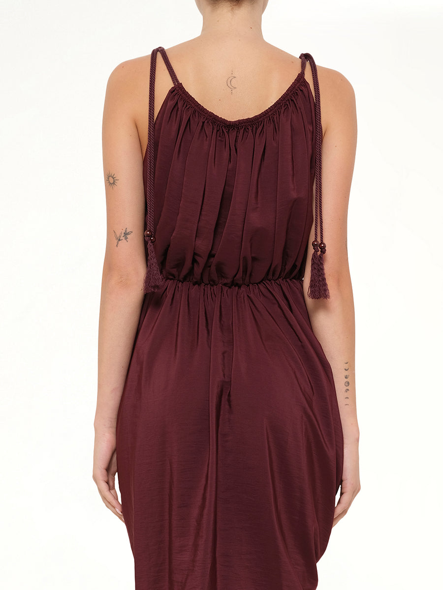 Dress in Burgundy