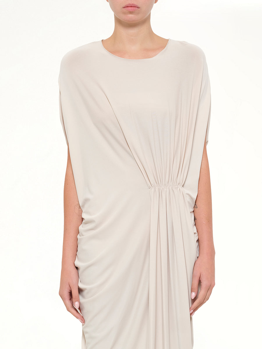 Lanvin Jersey Dress in White