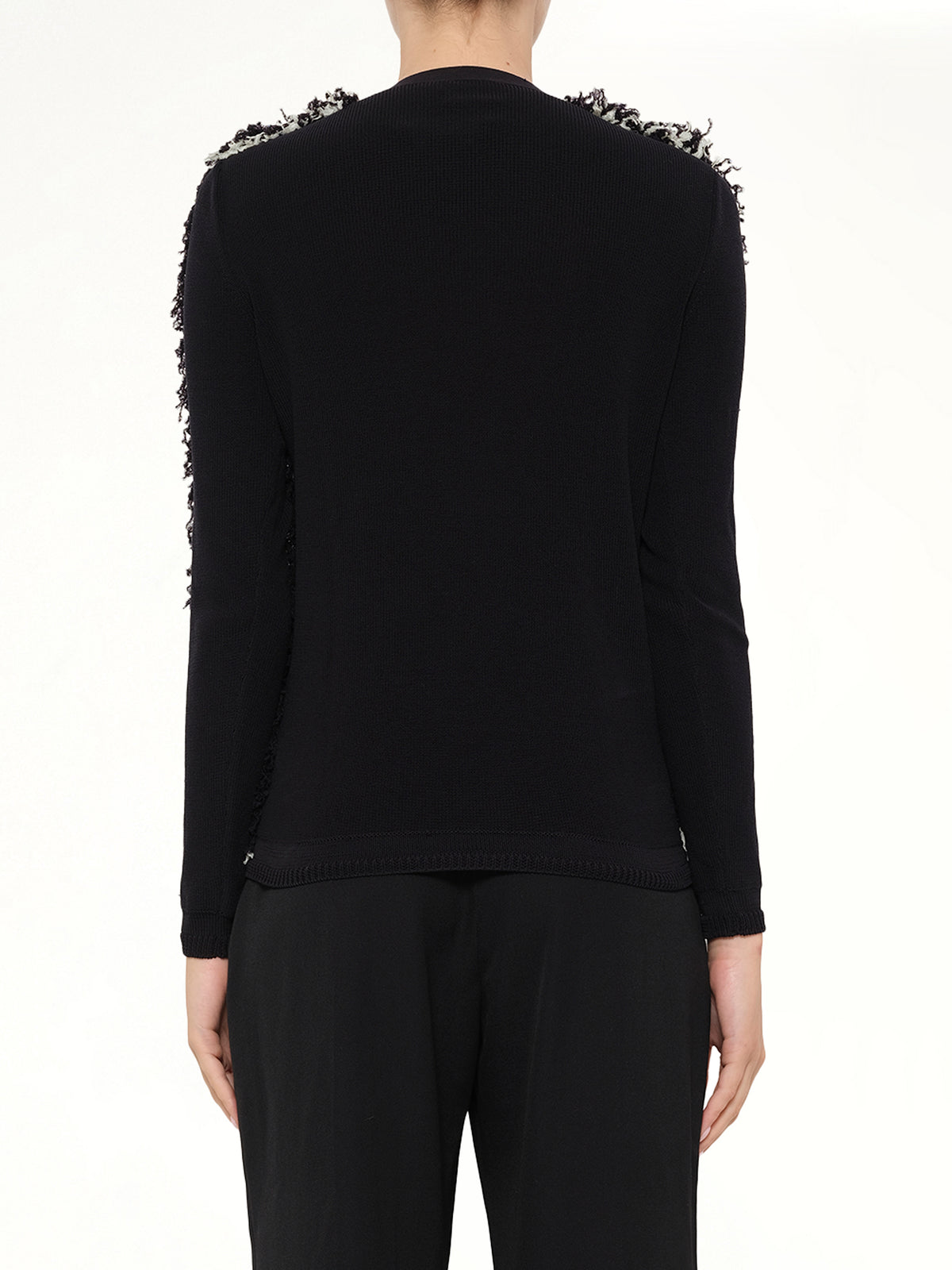 Lanvin Knitted Jacket in Black