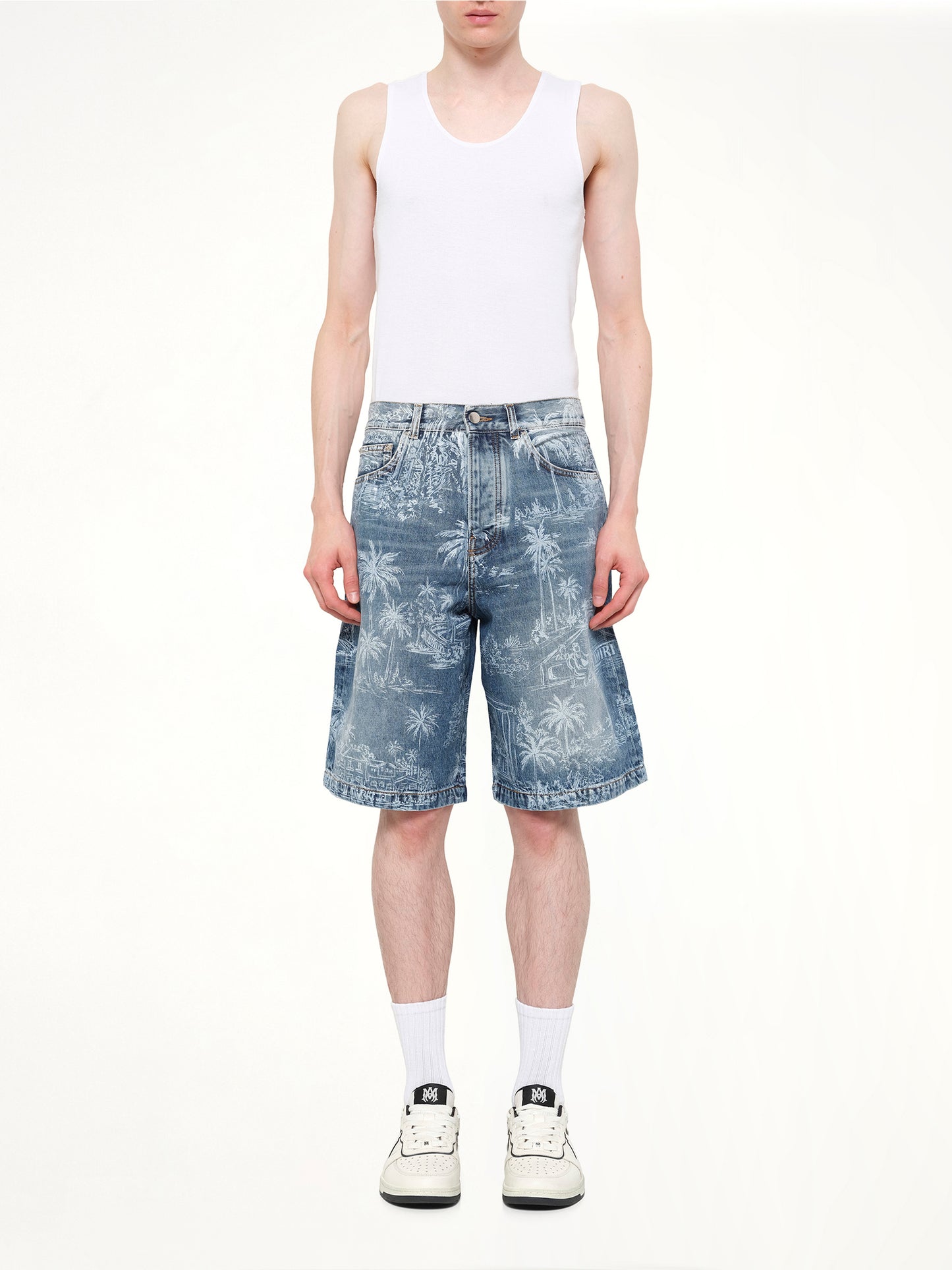 Chateau Palms Denim Shorts in Harbor Indigo