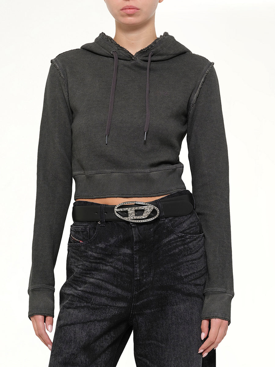 F-SLIMMY-HOOD-S3 Hoodie in Grey