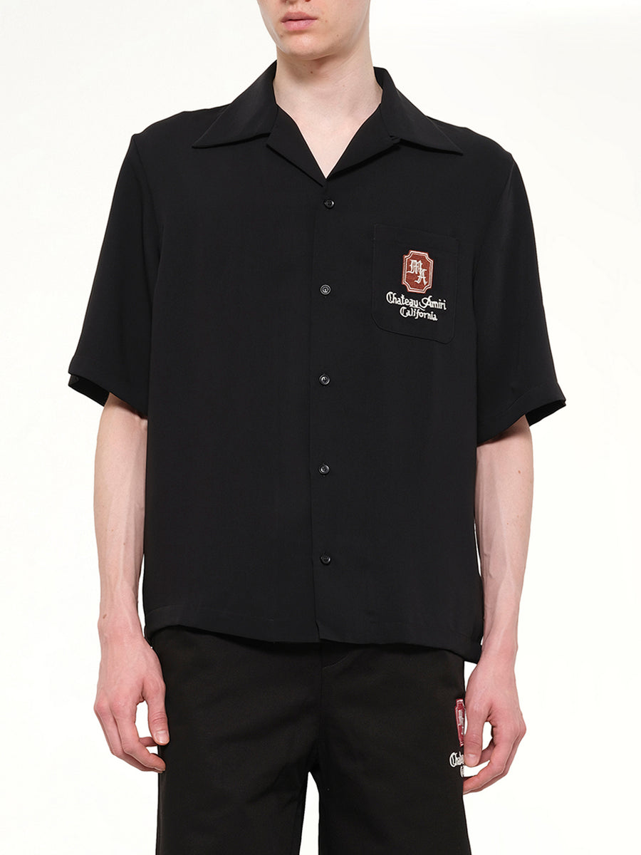 MA Chateau Camp Shirt in Black