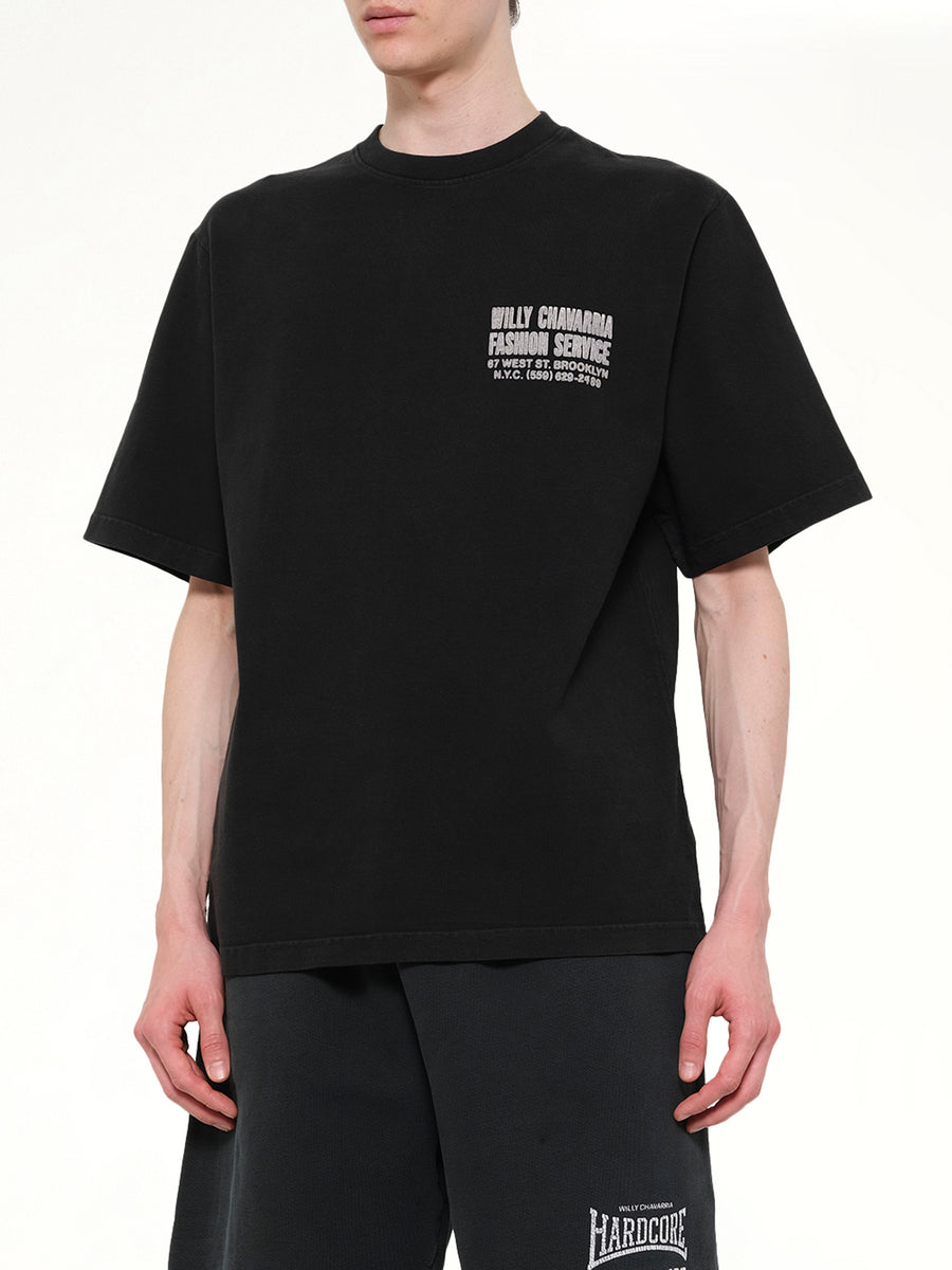 "Fashion Services" Standard T-Shirt in Black
