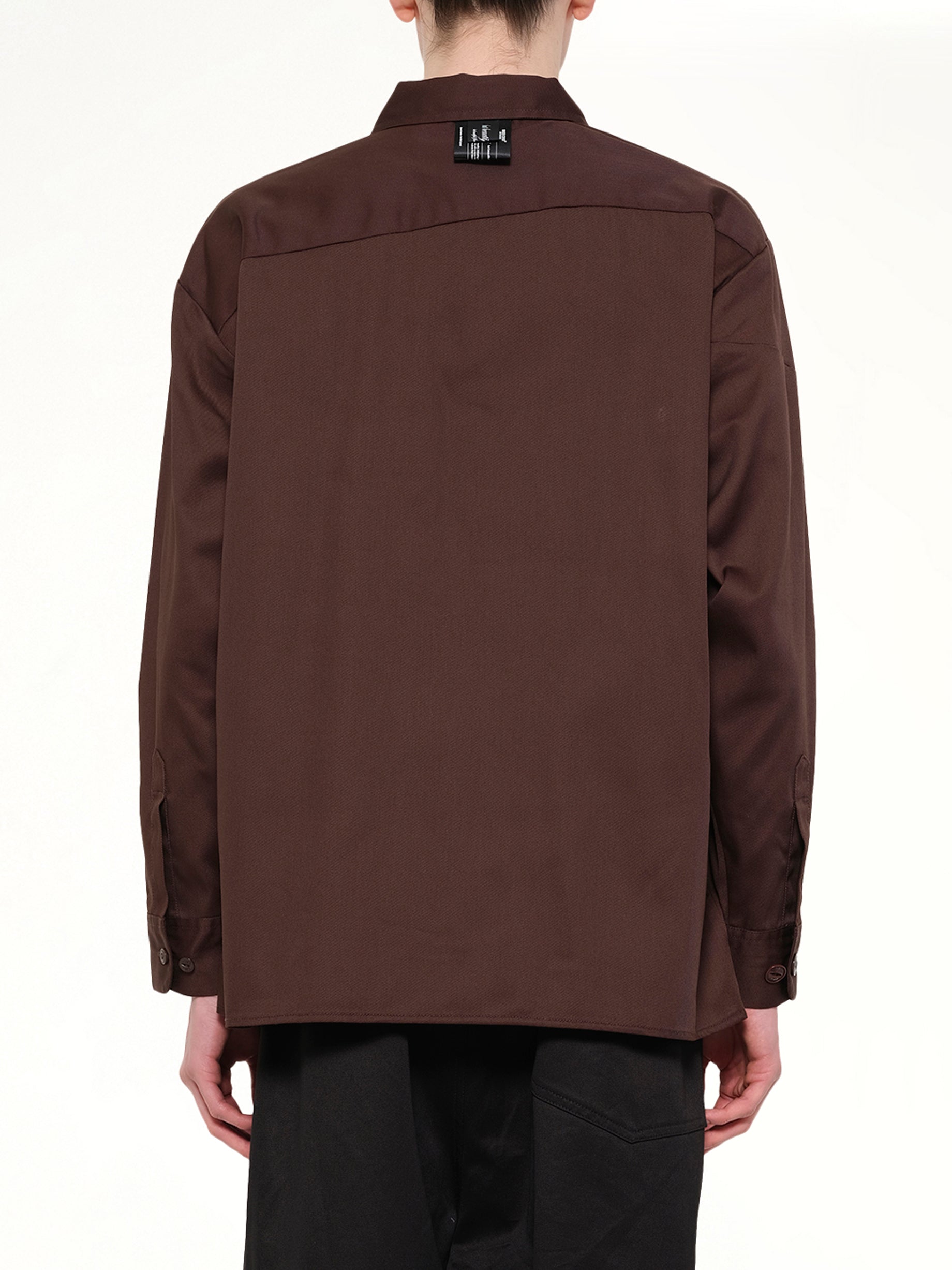 Dickies x UC 长袖衬衫(棕色)
