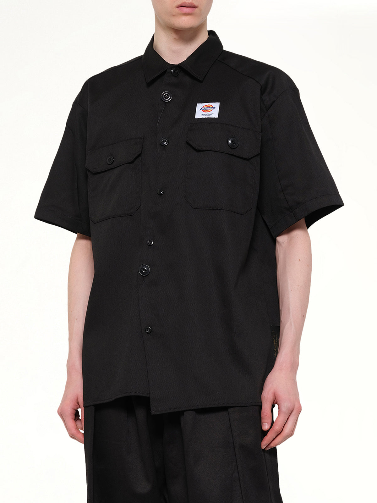 Dickies x UC 黑色短袖衬衫