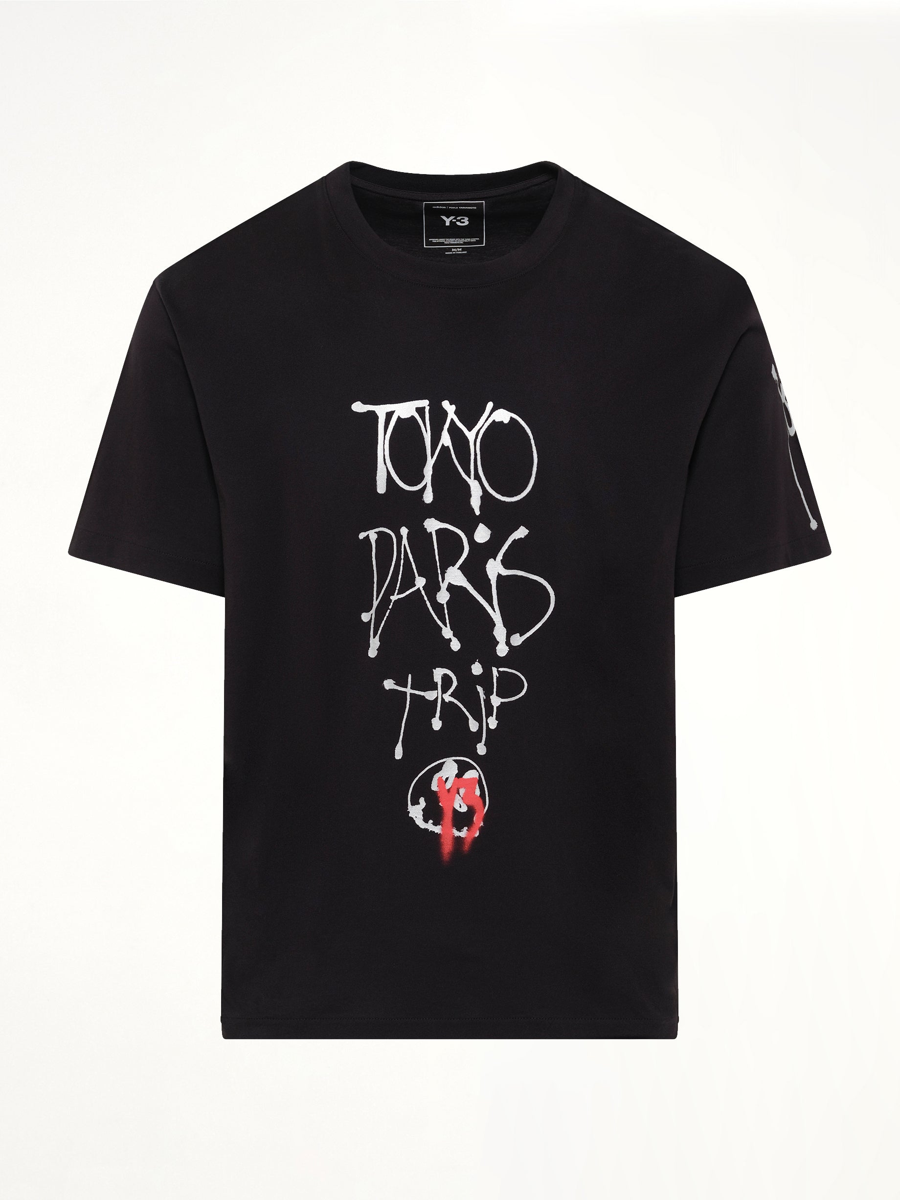 City Graphic T-Shirt in Black/Red