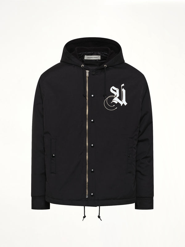 Eyes Spectrum Coach Jacket in Black